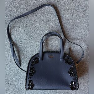 Kate Spade purse Navy Jeweled